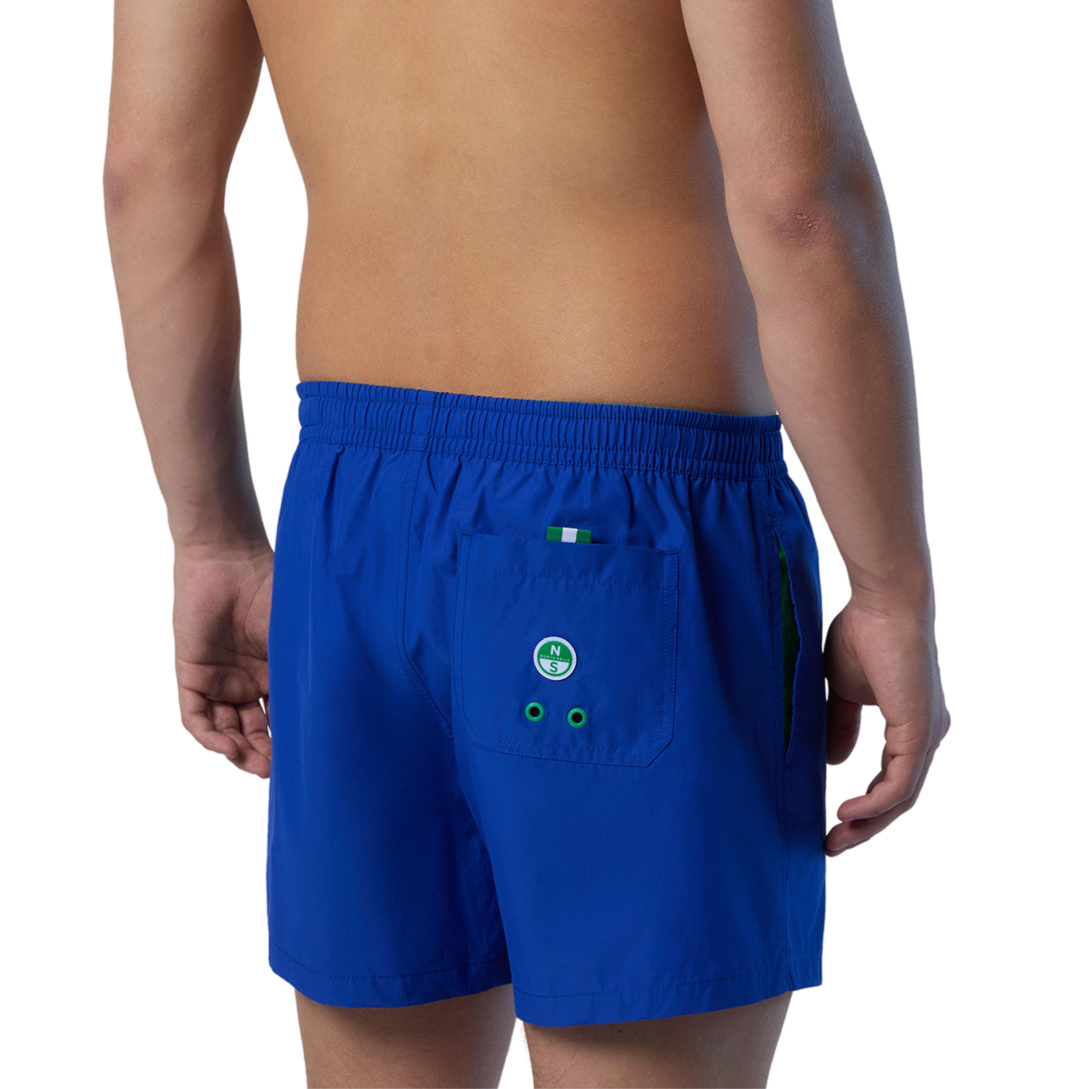 North Sails Stampa Logo BEACHWEAR Costume da bagno 673714 blu surf