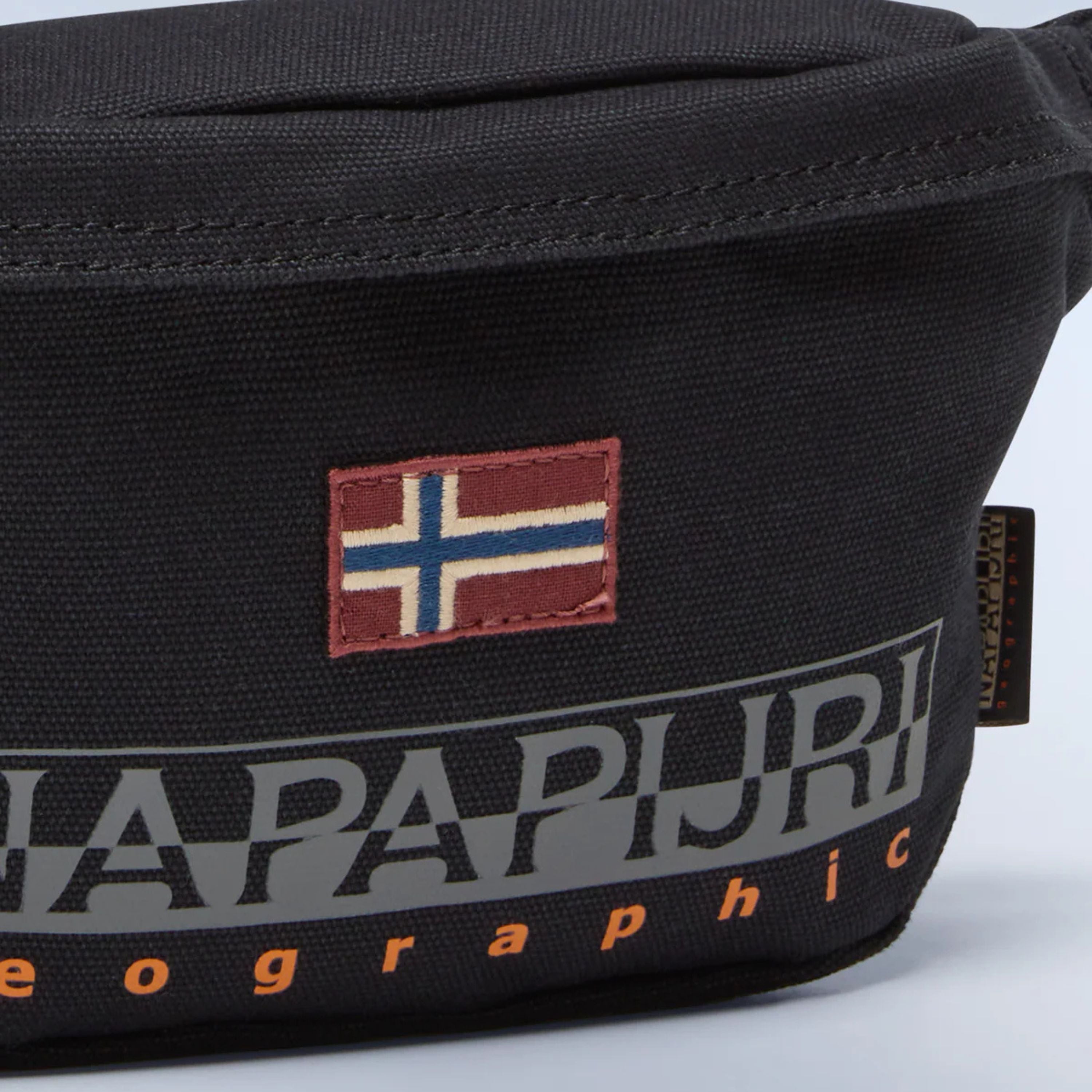 Napapijri Marsupio Hering Waistband 4 in Poliestere Riciclato Nero Unisex