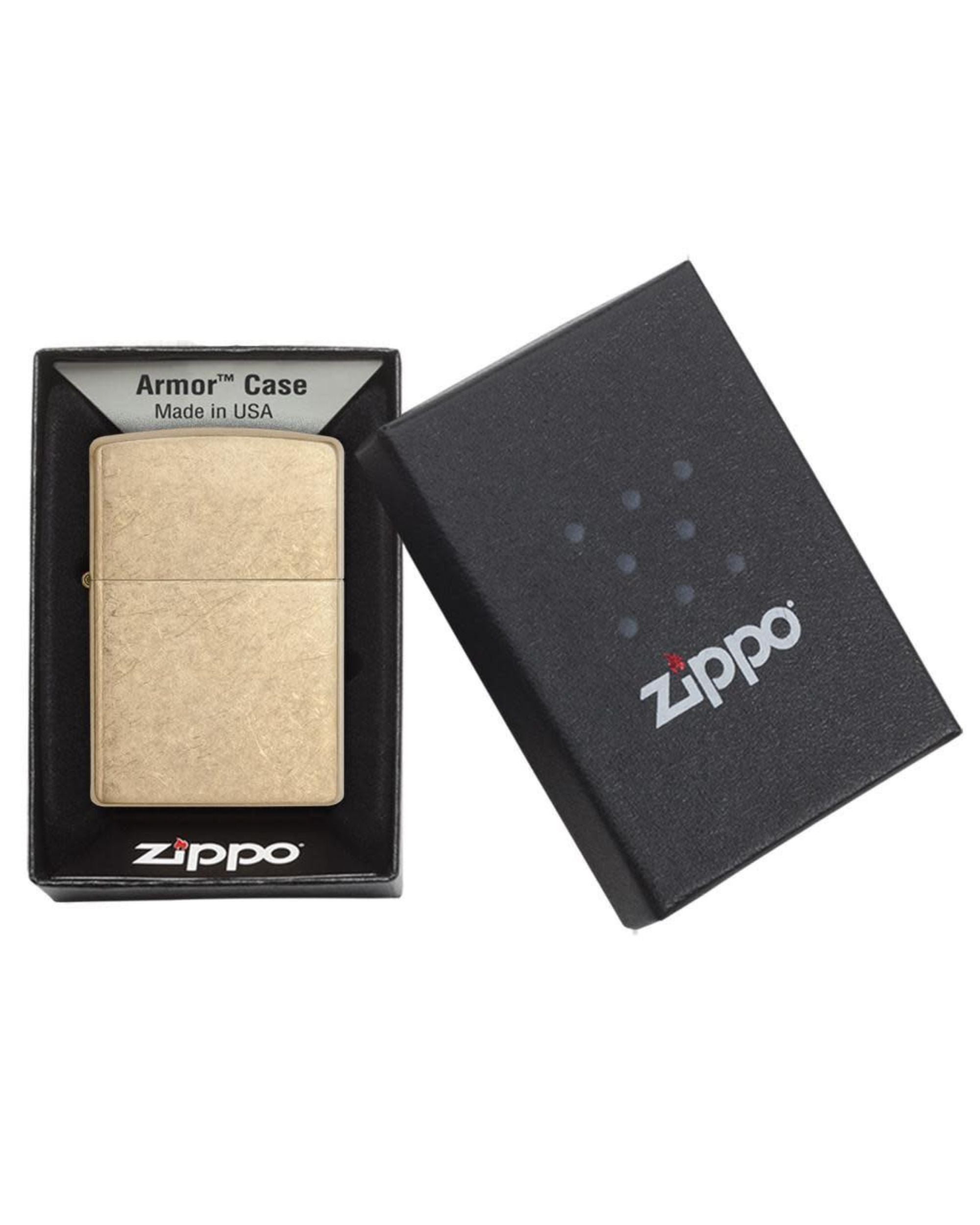 Zippo Windproof, Refillable Gold Unisex
