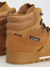 Adidas Scarponcino Climbing Terrex Snowpitch Cold.Rdy in Pelle Marroncino Uomo