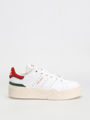 Adidas Scarpe Sneaker Stan Smith Bonega 2B W in Pelle Bianco Rosso Verde Donna