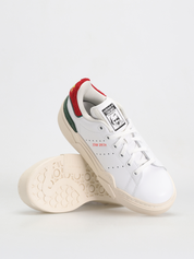 Adidas Scarpe Sneaker Stan Smith Bonega 2B W in Pelle Bianco Rosso Verde Donna