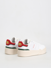 Adidas Scarpe Sneaker Stan Smith Bonega 2B W in Pelle Bianco Rosso Verde Donna