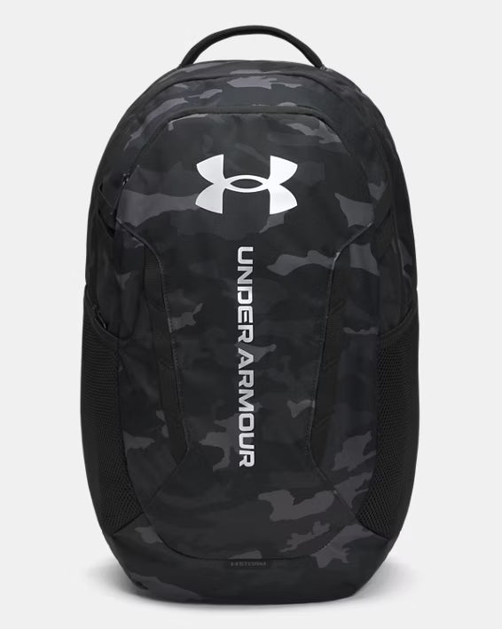 Under Armour Zaino UA HUSTLE 6.0 backpack impermeabile porta pc 16" Nero Camo Unisex