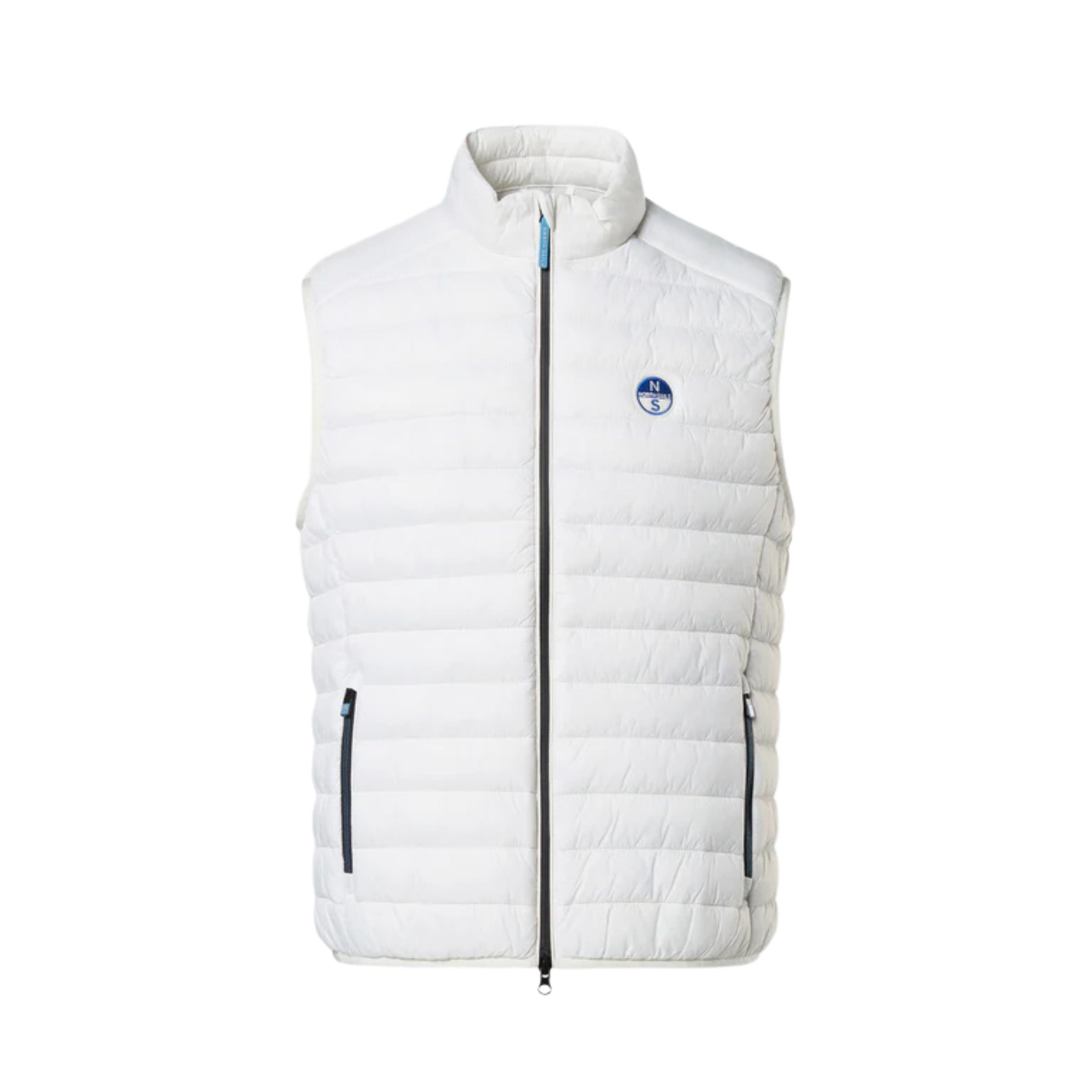 North Sails smanicato vest giubbino piumino leggero gilet zephyr antivento acqua 603347-0144