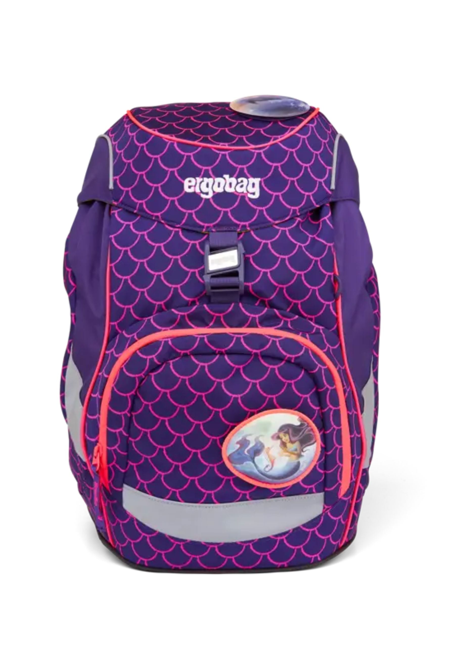 Ergobag Ergonomico Personalizzabile Eco Resistente Acqua Sporco Viola Bambino