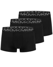 Michael Kors Tripack 3 Pezzi Set Kit Intimo Mutande Nero Uomo