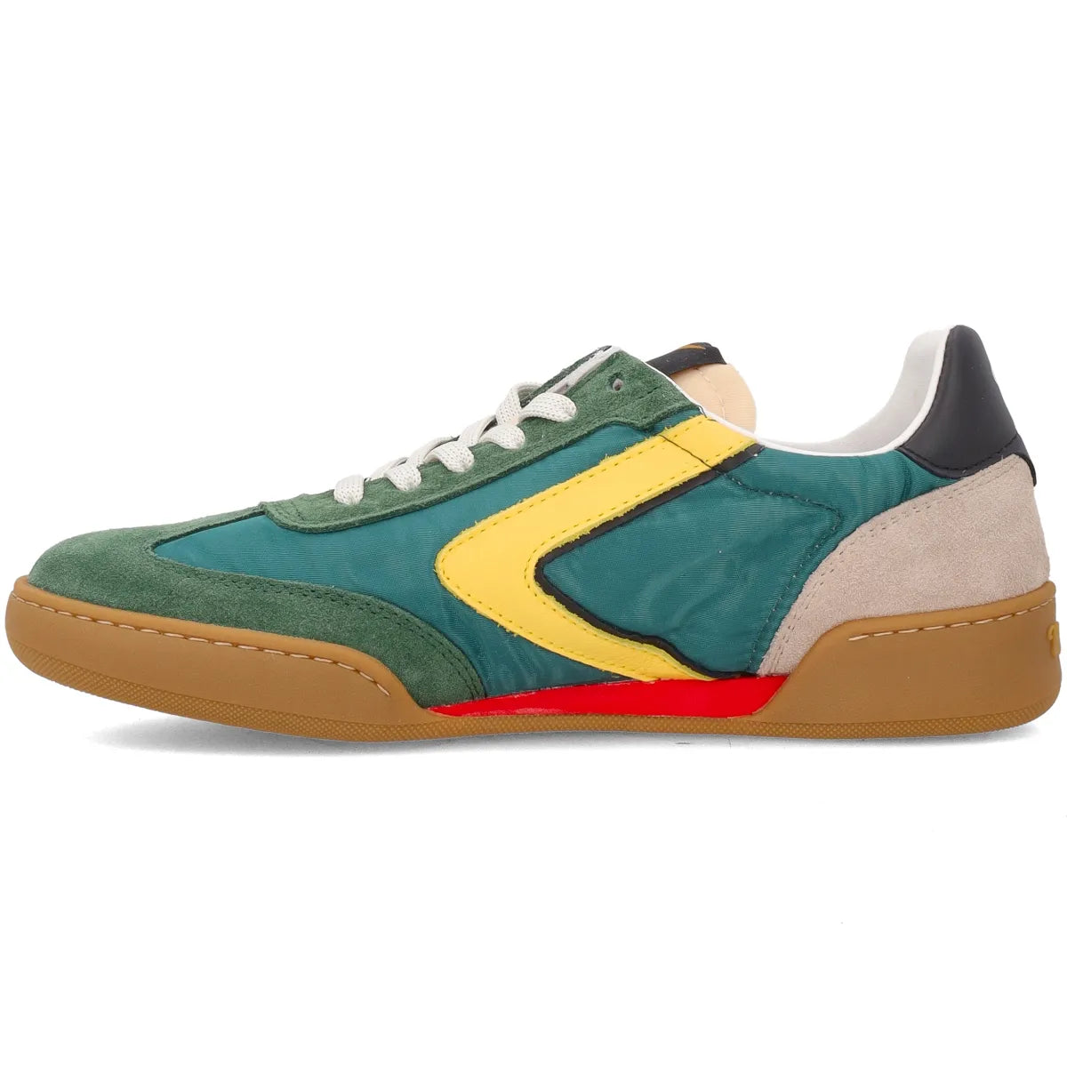 Valsport Scarpe Sneaker artigianali pelle Made in ITALY Volley Nylon Verde