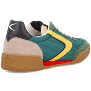 Valsport Scarpe Sneaker artigianali pelle Made in ITALY Volley Nylon Verde
