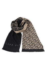 Philipp Plein Stole Logo All Over Grey