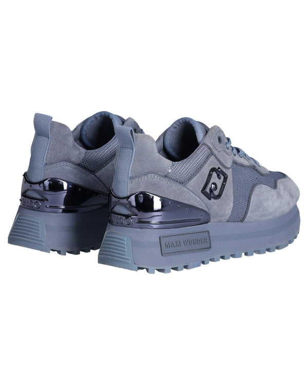 Liu Jo Sneakers Blu Pelle Donna-2