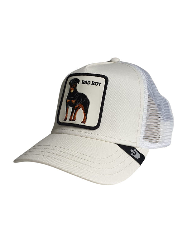 Goorin Bros. Trucker Cap Animal Farm 'the Baddest Boy' White Unisex-2