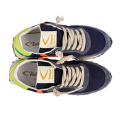 Valsport Scarpa Sneaker Casual Start Heritage Nylon Vintage Uomo Blu Notte