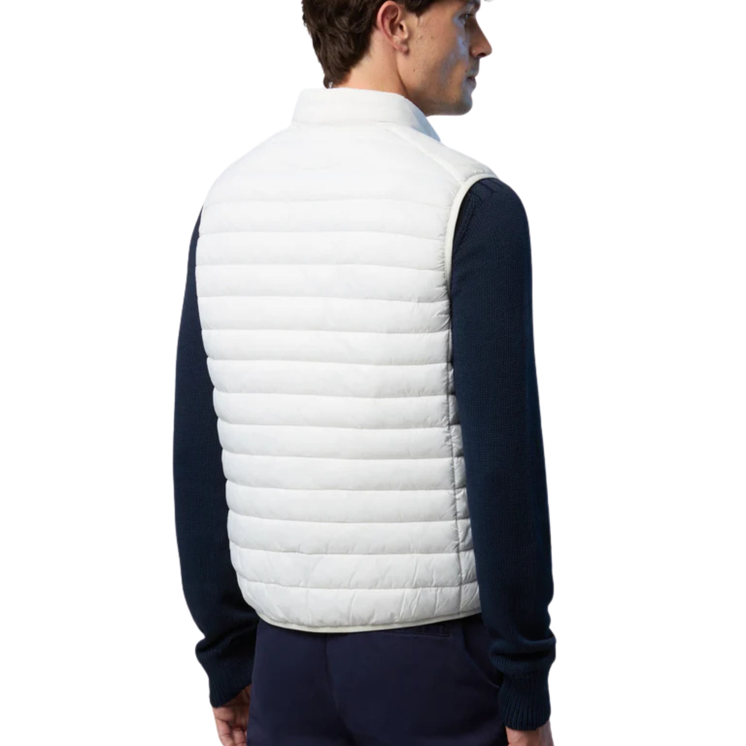 North Sails smanicato vest giubbino piumino leggero gilet zephyr antivento acqua 603347-0144