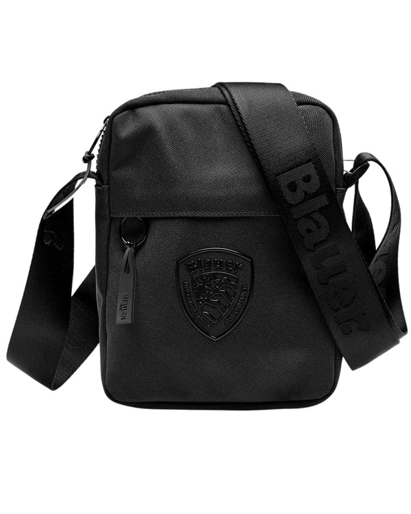 Blauer Cordura Nylon Crossbody Bag
 Basic Black Men's Room