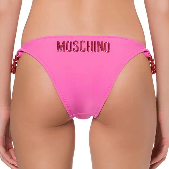 Moschino Swim Bikini Bottom Slip Rosa 2