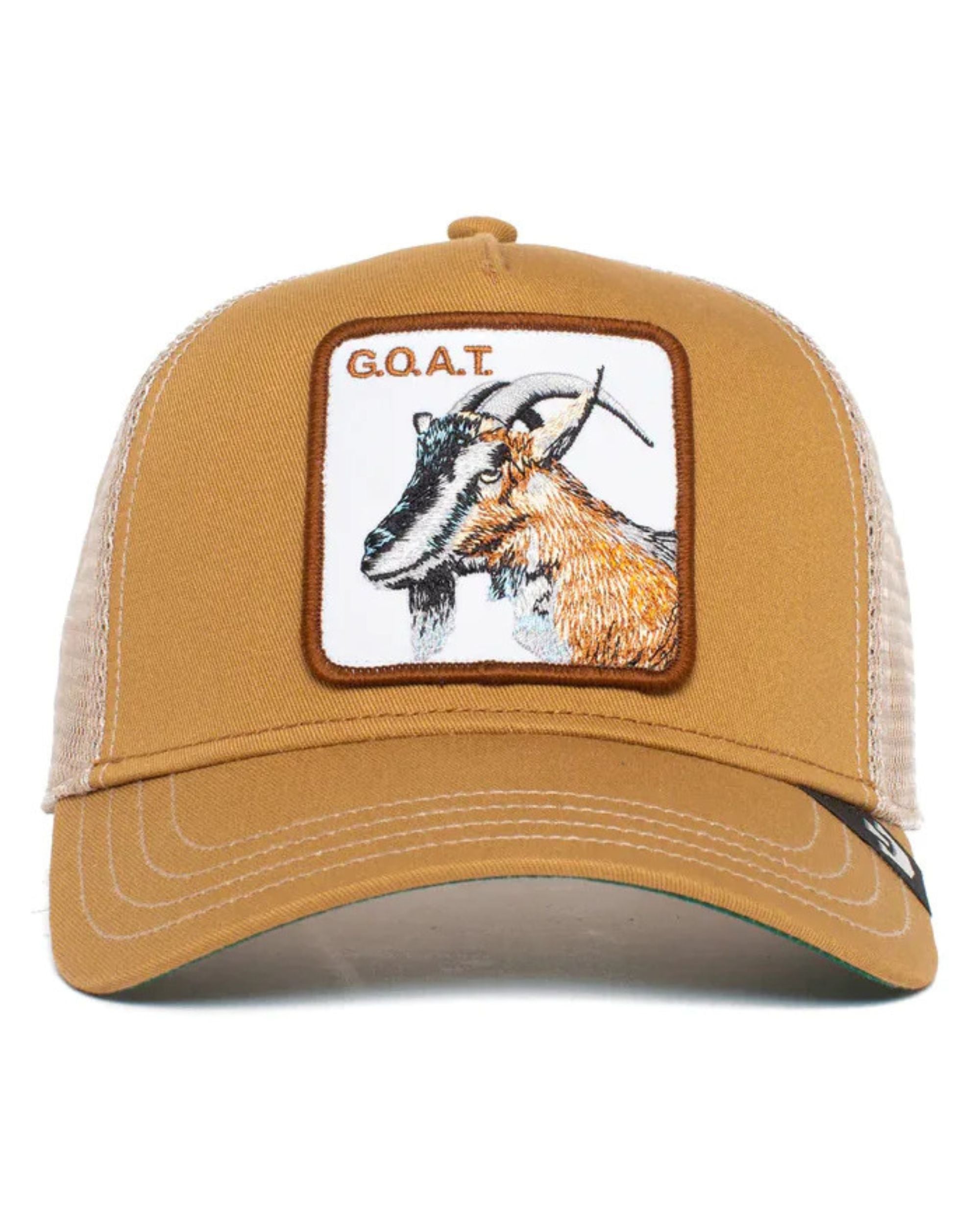 Goorin Bros. Trucker Cap Cappellino Animal Farm 'the G.o.a.t' Marrone Unisex