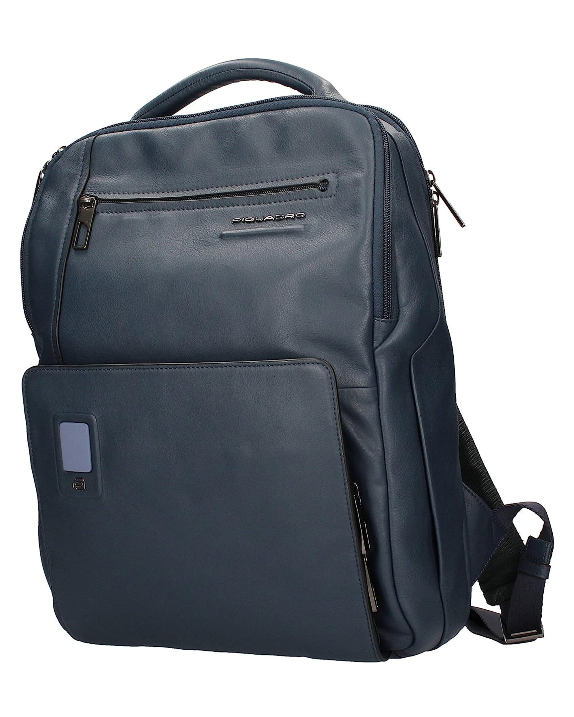 Piquadro Flat Backpack Blue Men