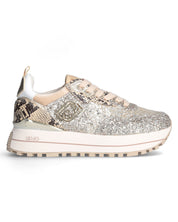 Liu Jo Sneakers Pelle Beige Donna