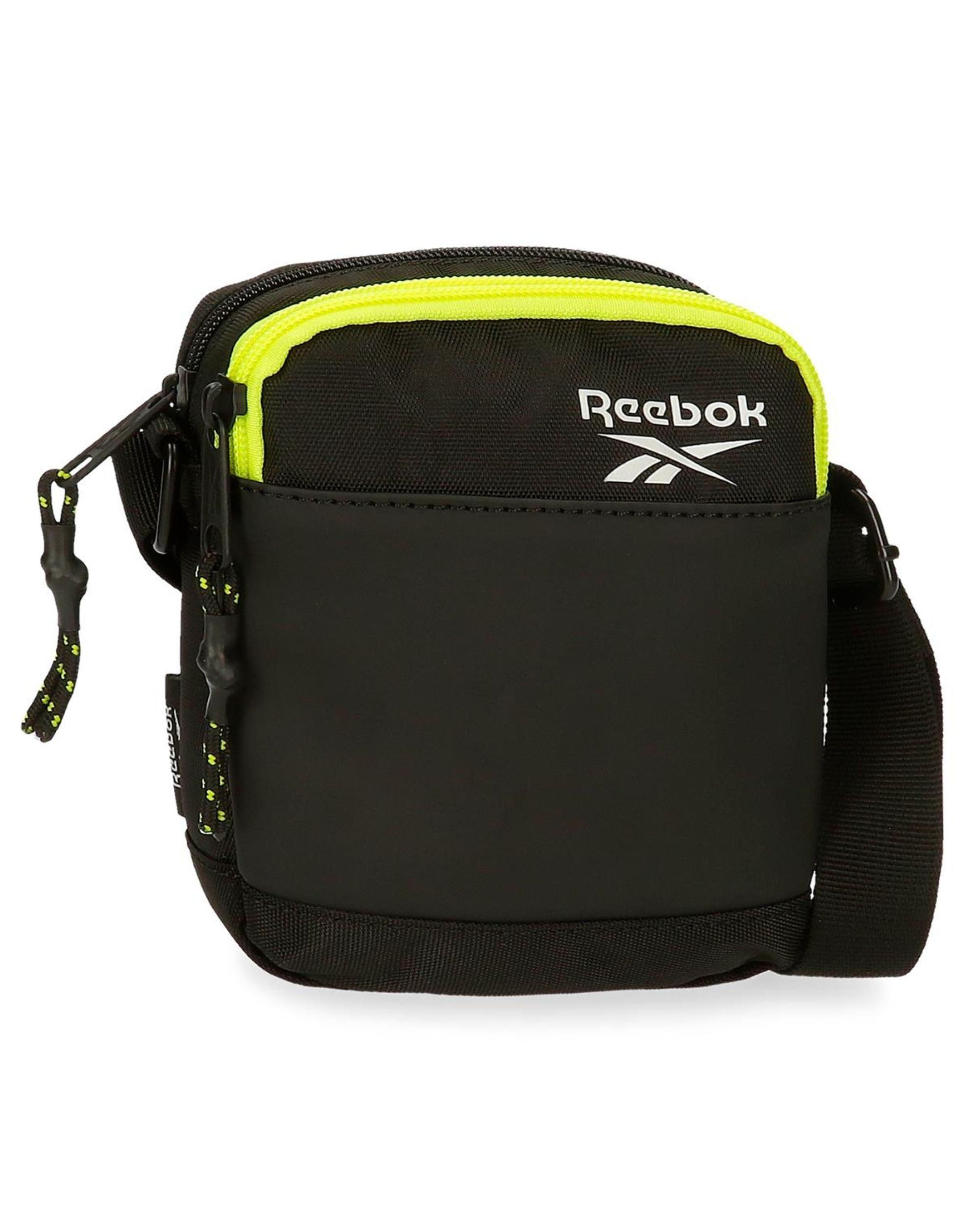 Reebok 16x12x4 Cm Borsa Tracolla Nero Uomo