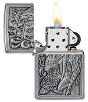 Zippo Refillable, Windproof, Made In Usa Silver Unisex