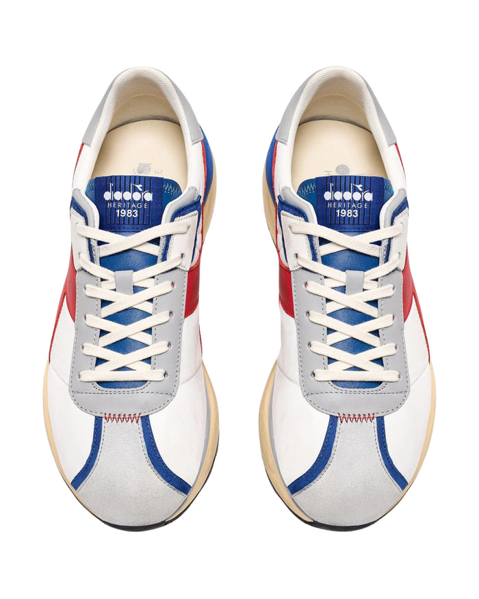 Diadora Heritage Sneakers Mercury Pelle Bianco 3