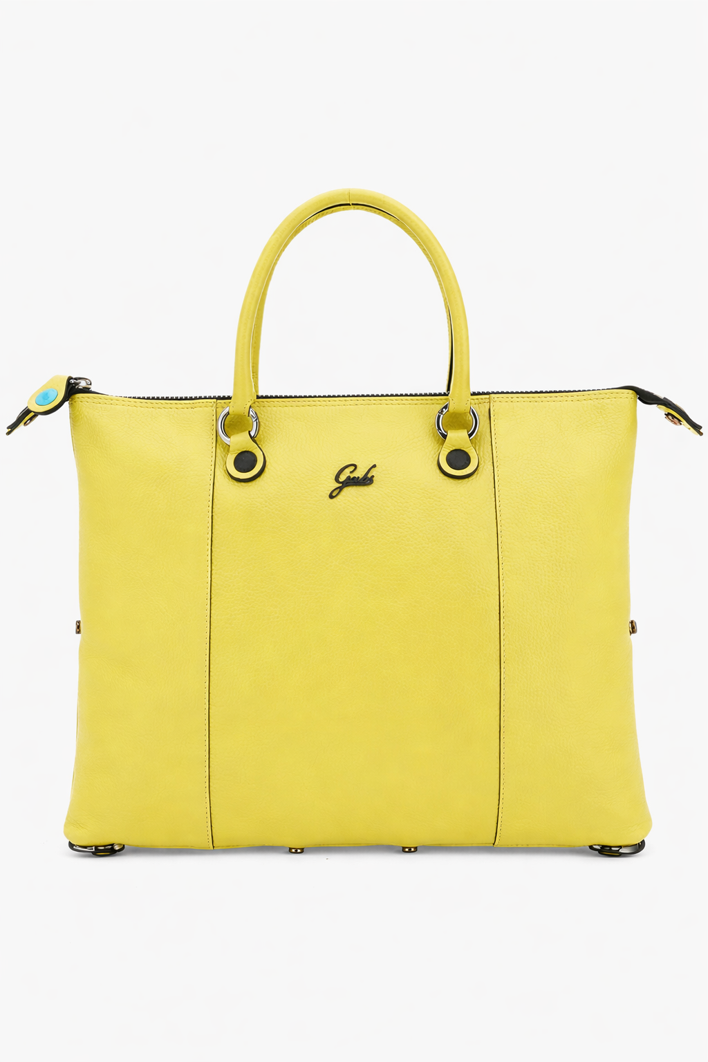 Gabs G3 Plus M Borsa Zaino Trasformabile Hobo Shopper Tote Bauletto in Pelle Citron