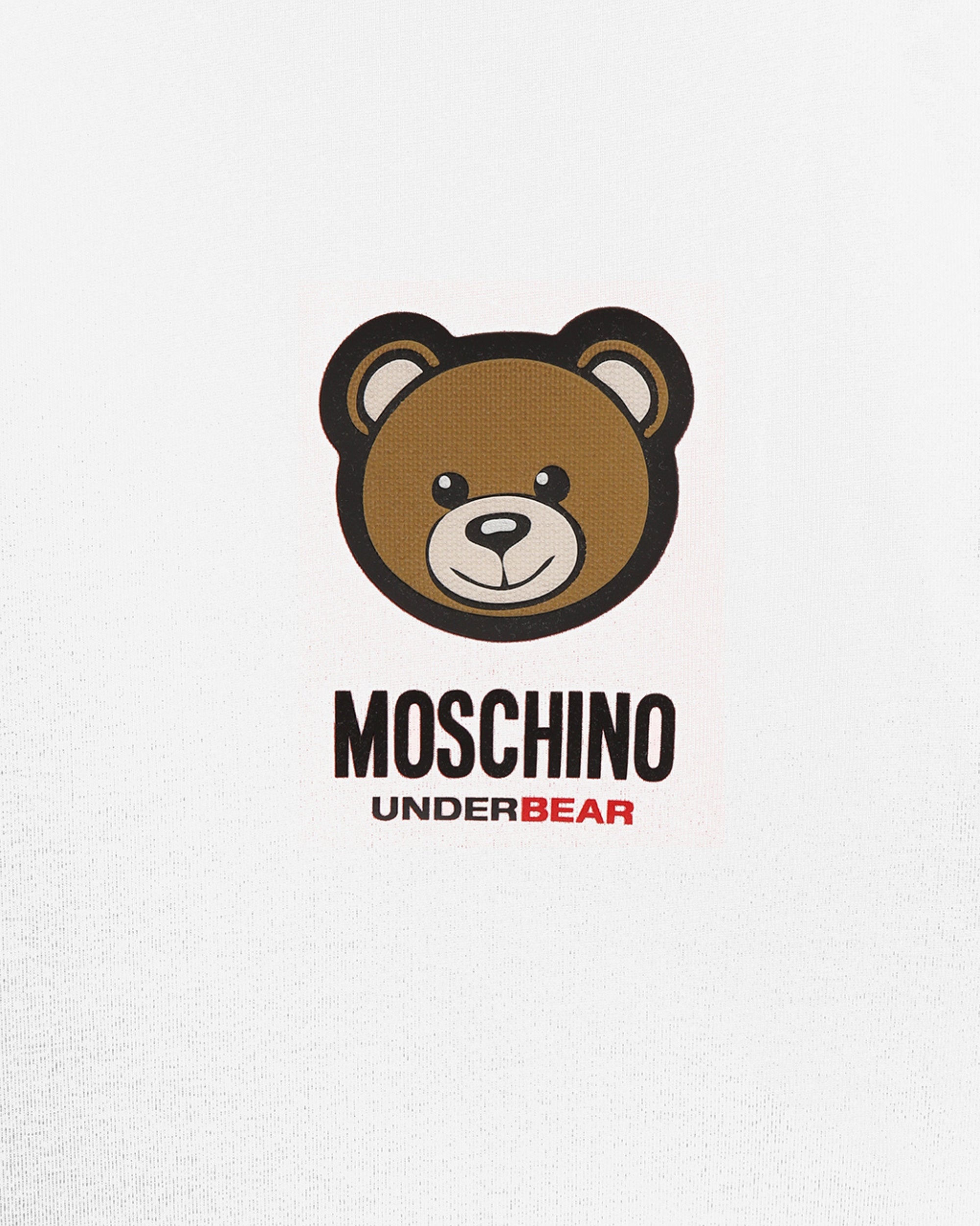 Moschino Underbear Logo Stretch Jersey Cotton White