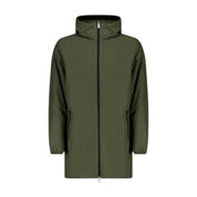 Ciesse Piumini Gunbu giacca lunga imbottita con cappuccio uomo verde militare