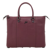 Gabs G3 Plus M Borsa Zaino Trasformabile Hobo Shopper Tote Bauletto in Pelle Bordeaux Chianti