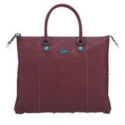 Gabs Borsa Donna trasformabile G3 PLUS L BULL BASIC Shopper Trasformabile Zaino BORDEAUX CHIANTI