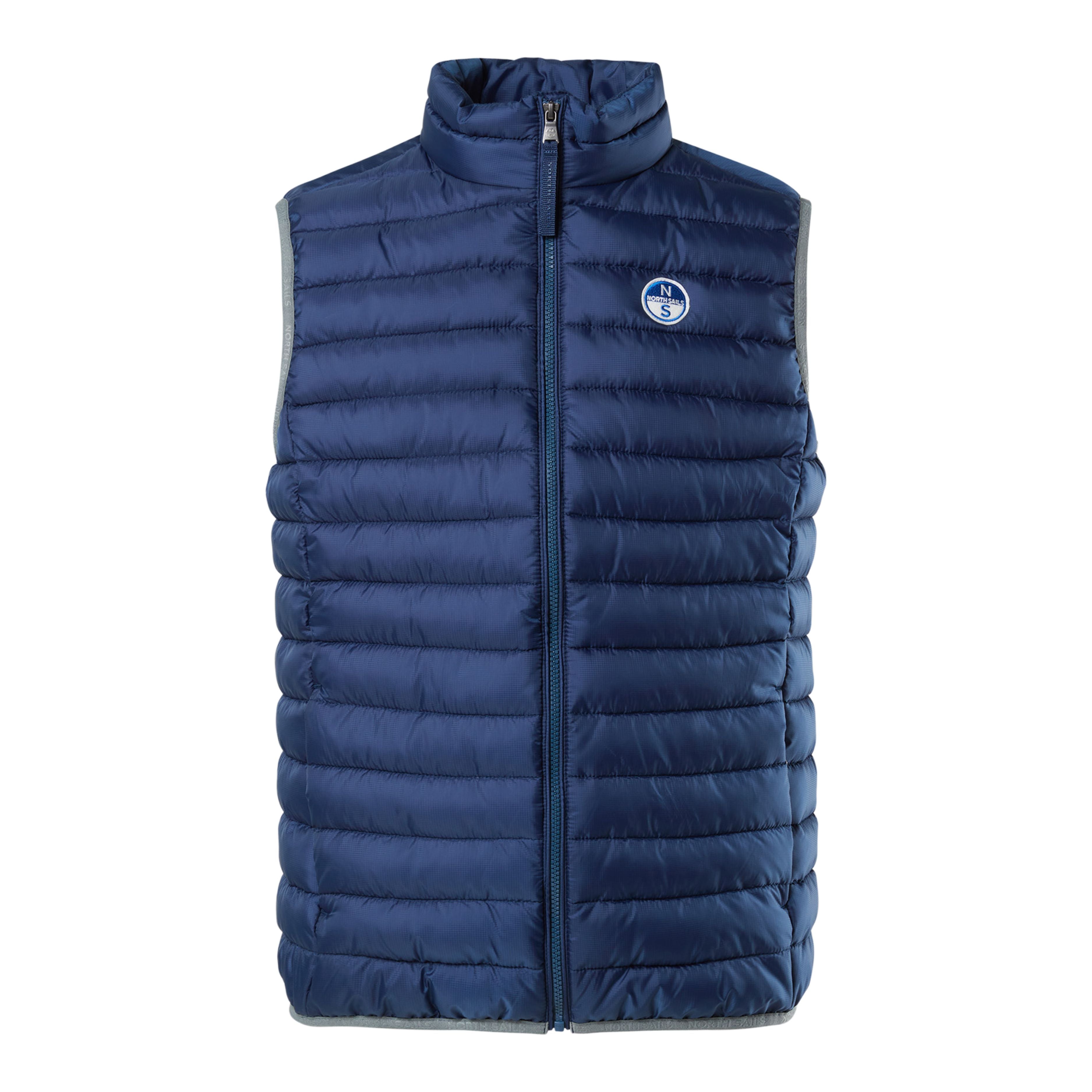 North Sails Gilet Smanicato Zip Crozet Vest tecnico outdoor antivento Tech 603272 0787