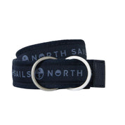 North Sails cintura belt nastro logato fibbia ring tessuto tecnico navy blu
