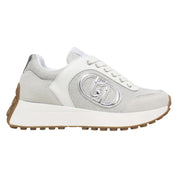 Liu Jo Scarpe Lolo 17 Sneakers in Pelle Bianco Purity