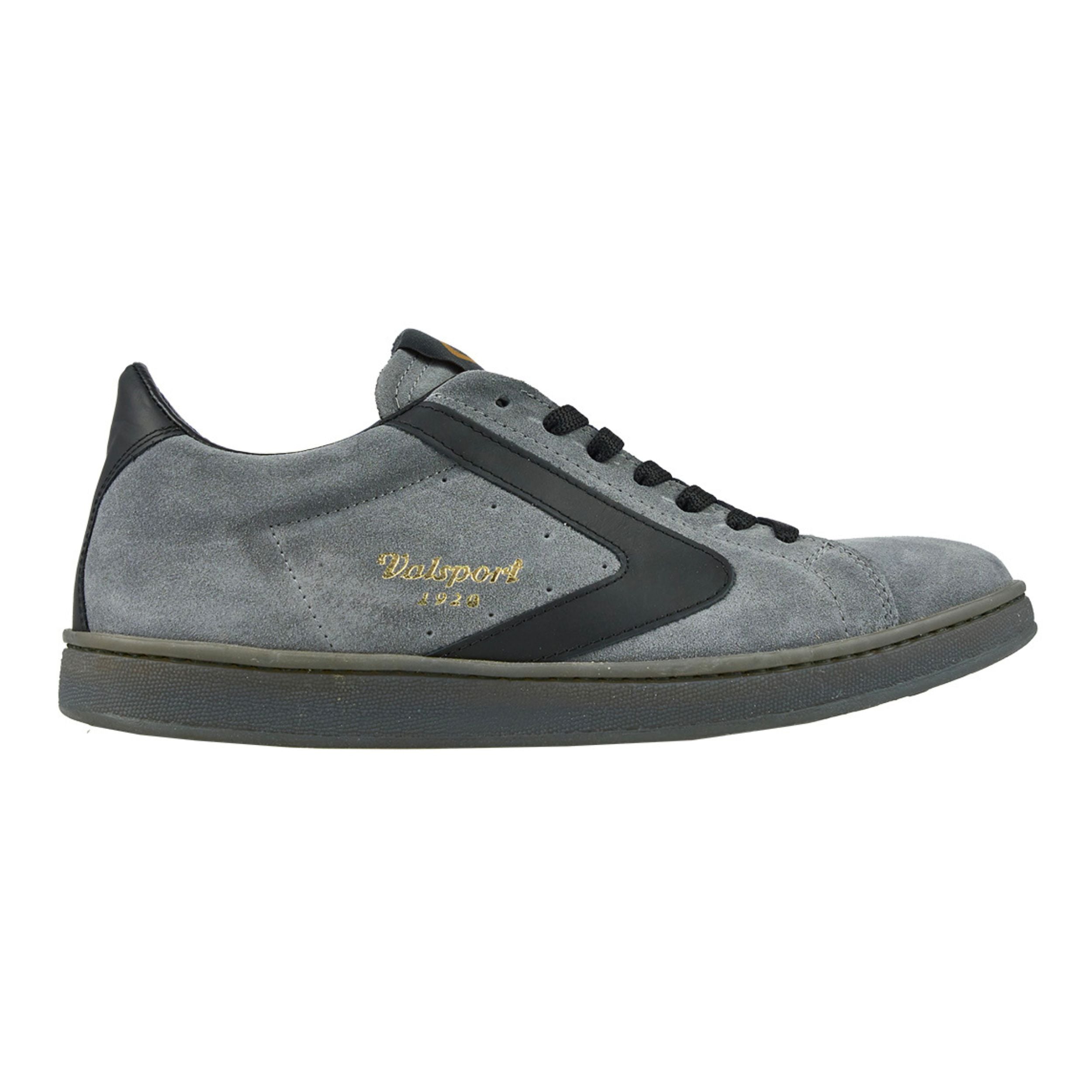 Valsport Sneaker Con Tomaia In Suede Scamosciato Grigio Genere Uomo