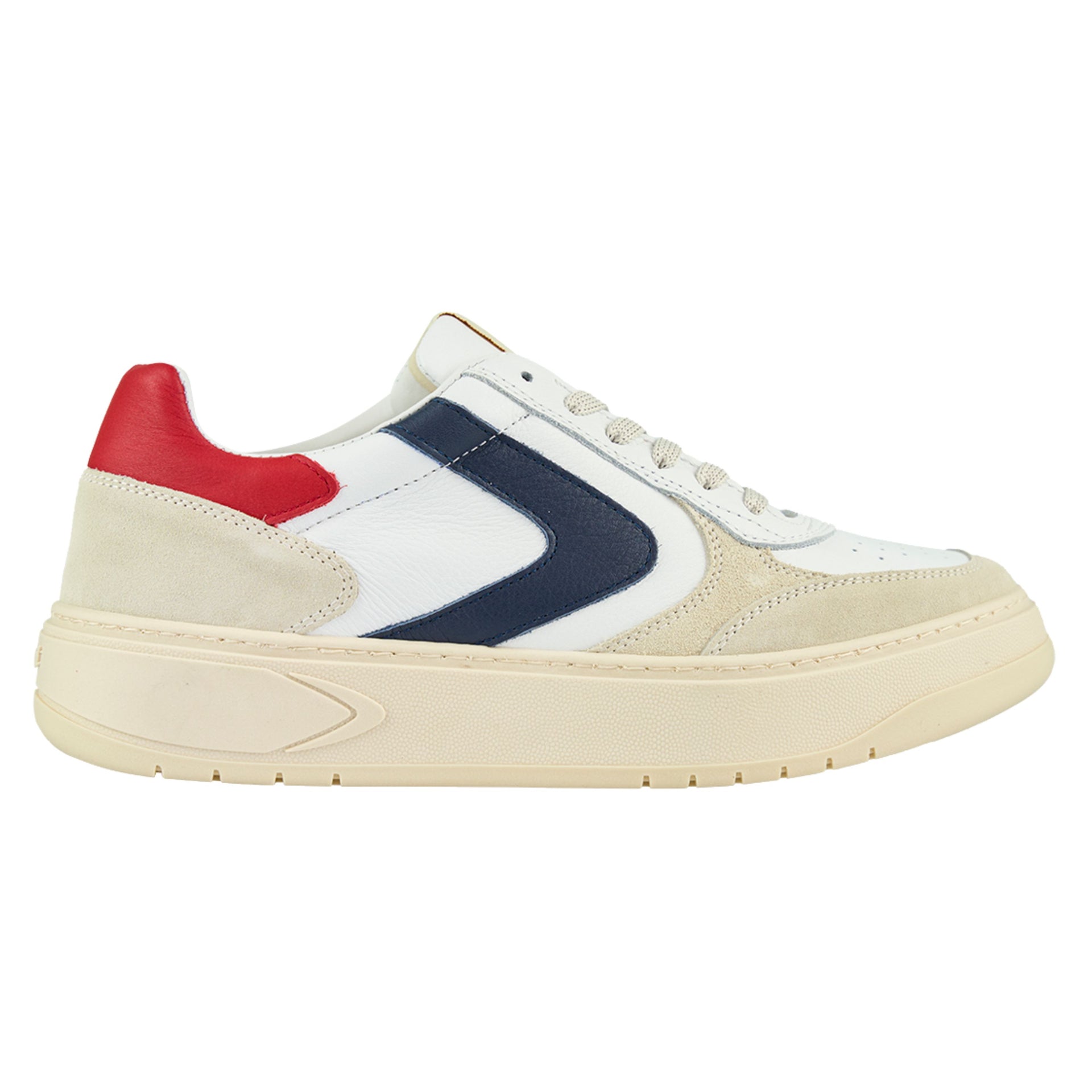 Valsport Sneaker Hype Suede Leather Artigianali In Pelle Bianco