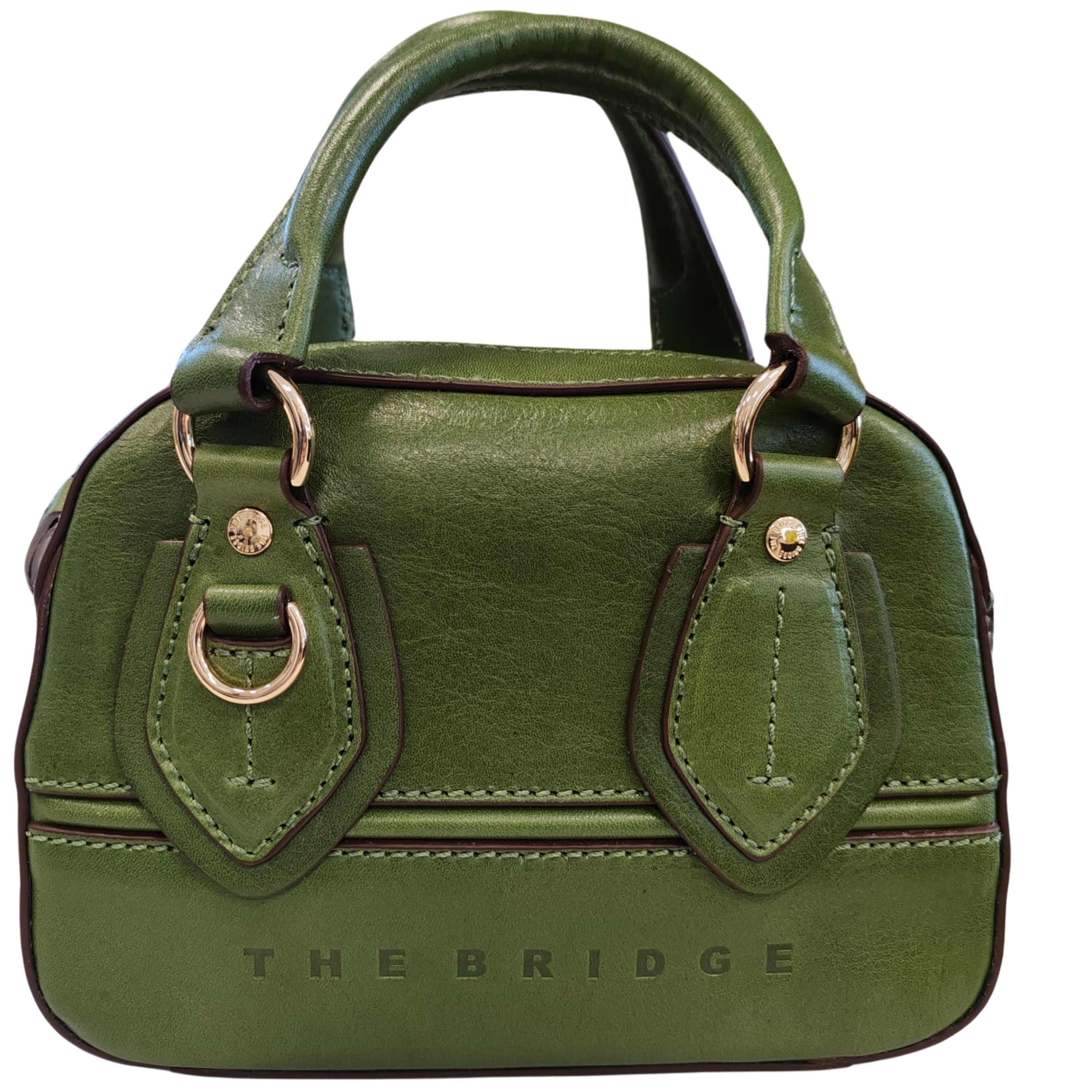 The Bridge Borsa a Mano Mini Bowling in Pelle Donna