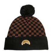 Sprayground SIP PUFF BEANIE berretto cuffia logo gold hw425