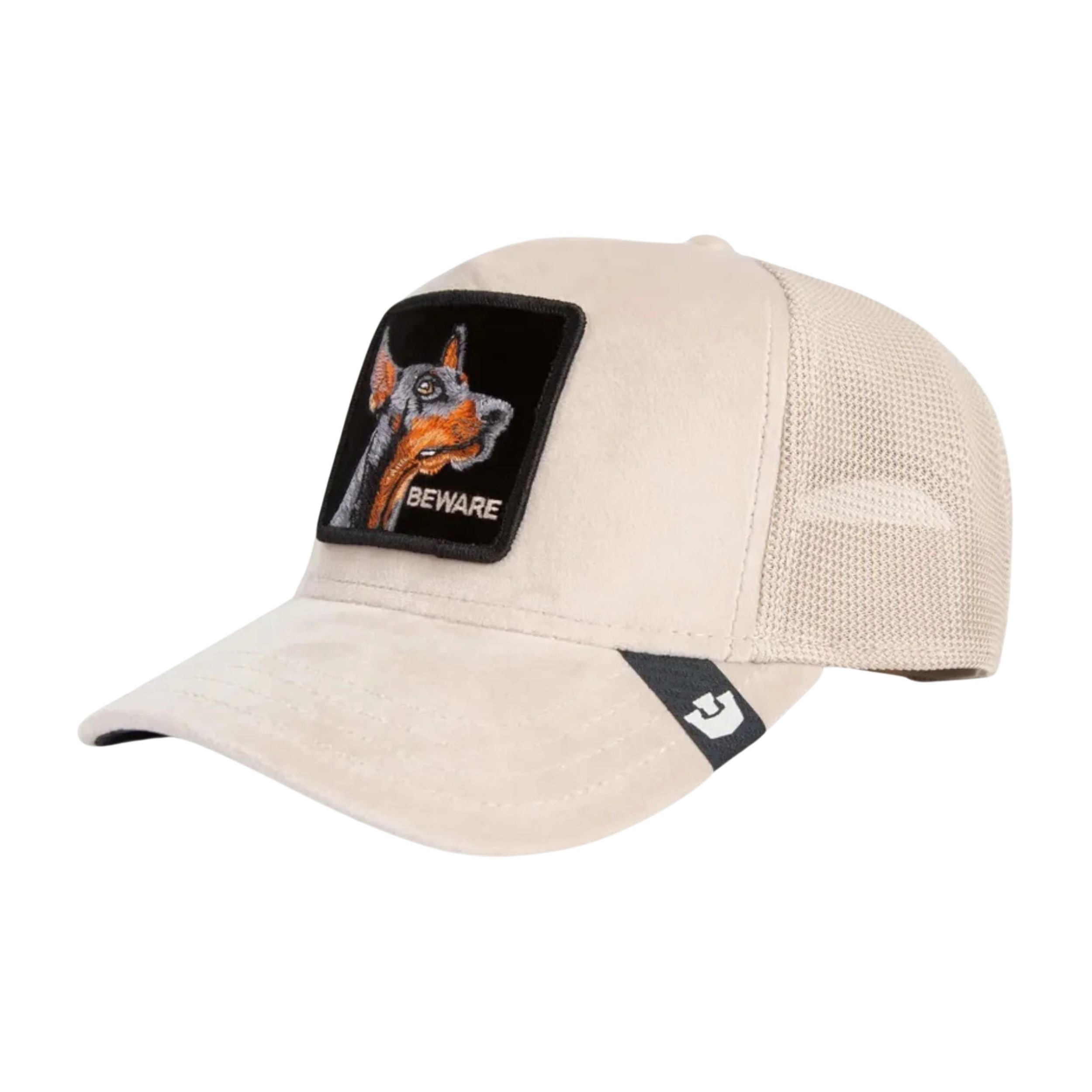 Goorin Bros. Cappellino Trucker Cap Invernale Beware Velour Marrone Biscotto Unisex