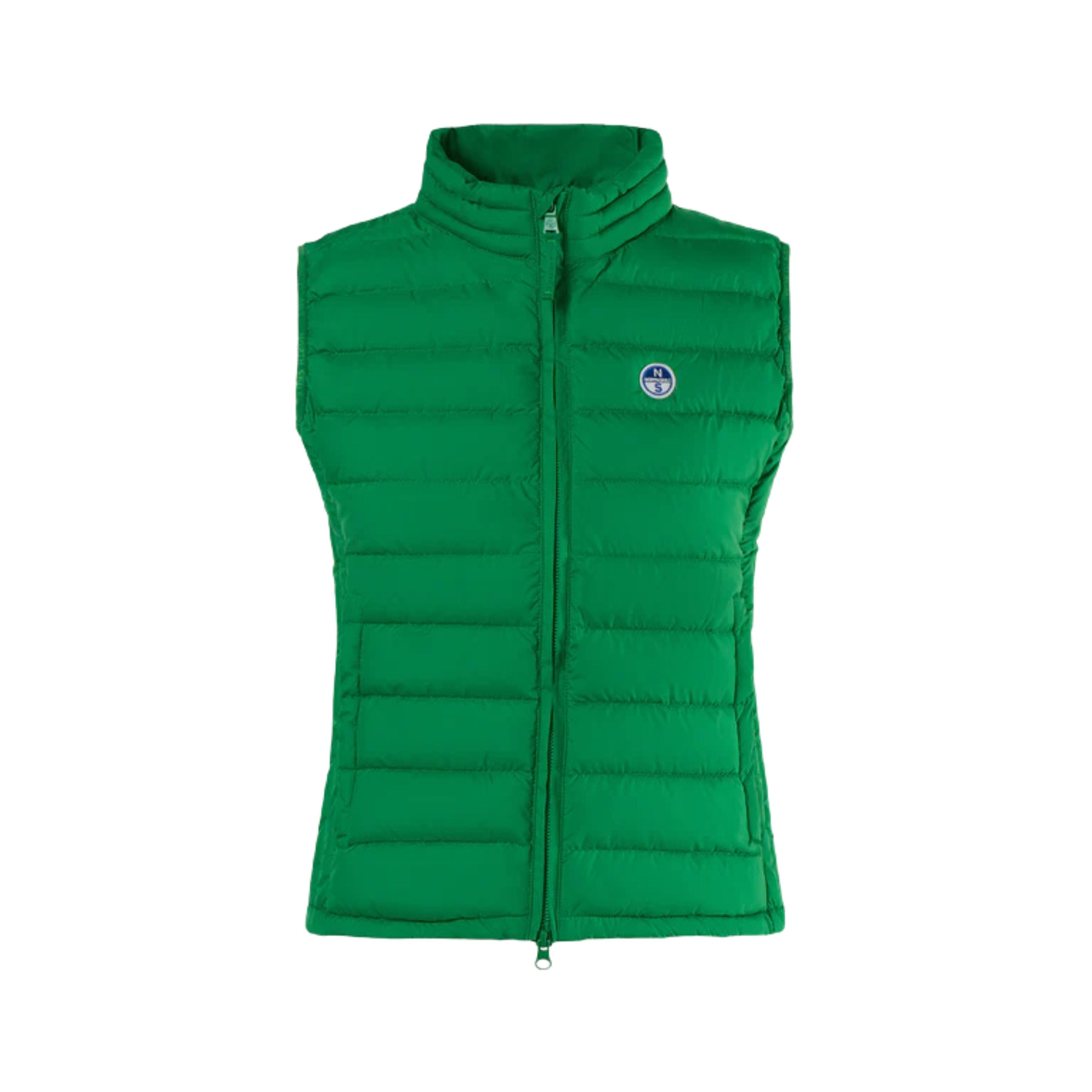 North Sails Gilet Smanicato Zip tecnico outdoor antivento 010032 0460 Naomi