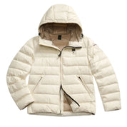 Blauer Giubbotto Piumino Corto Imbottito Acton Bianco Interno Beige Uomo