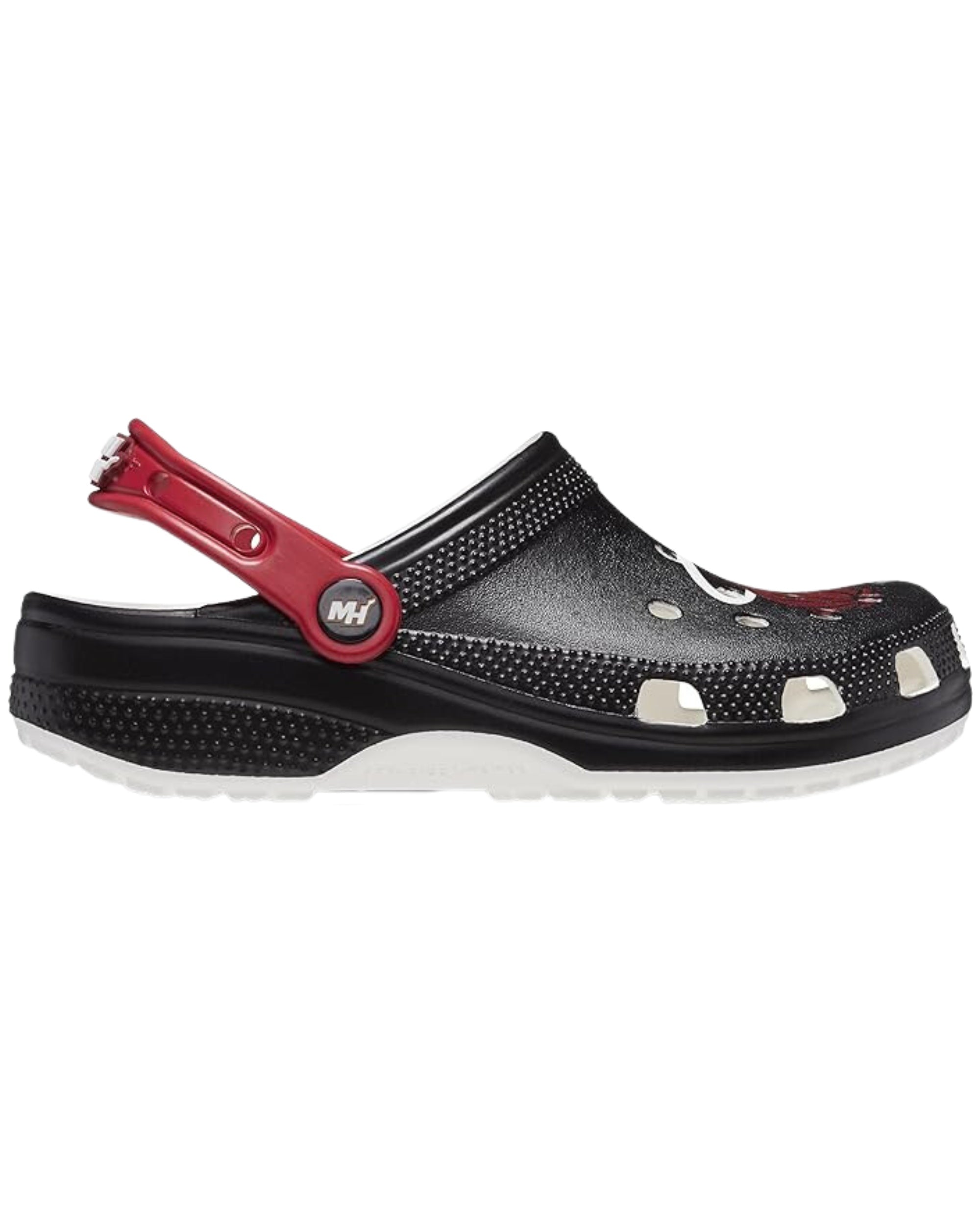 Crocs Zoccoli Stampa Speciale Miami Heat Sintetico Nero