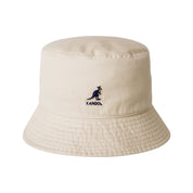 Kangol Cappello Pescatore Washed Bucket in Cotone Beige Unisex