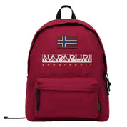 Napapijri Women Unisex Backpack Rugged Cotton Logo Grey Men