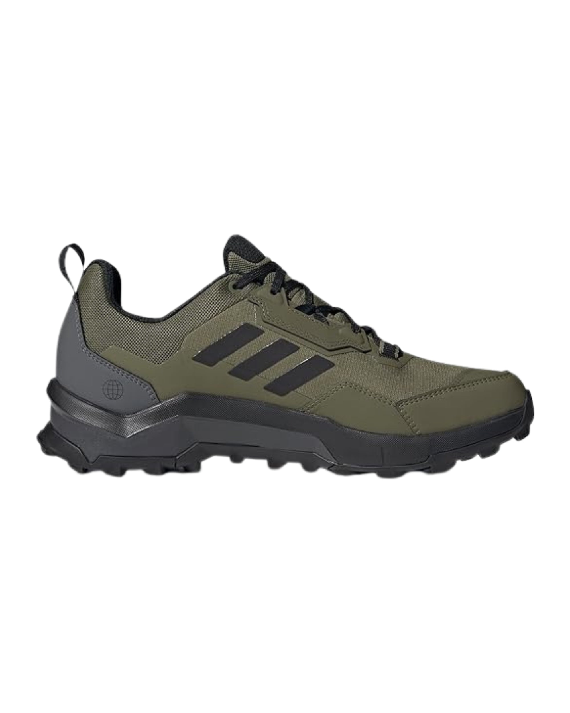 Adidas Scarpe Trail Terrex AX4 GTX Tessuto Tecnico Verde Oliva Nero Uomo