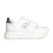 Liu Jo Scarpe Maxi Wonder 85 Sneakers in Pelle bianche