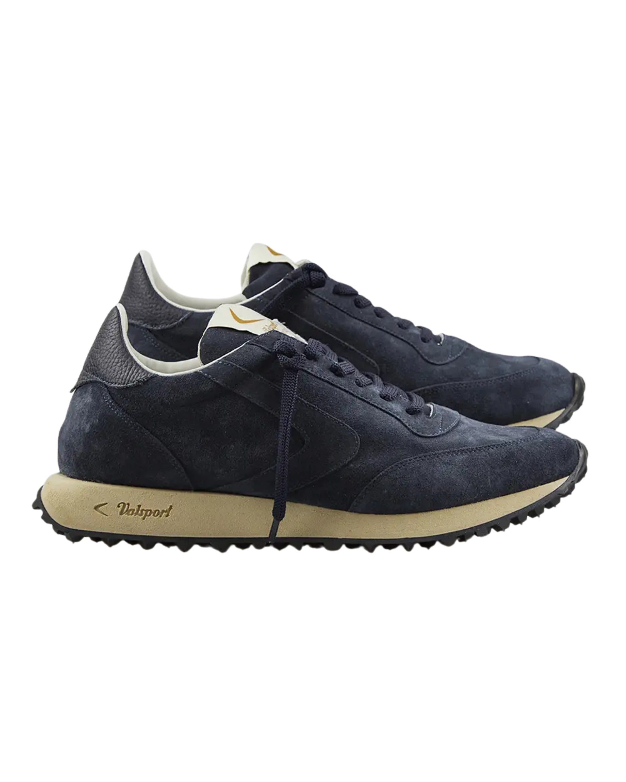 Valsport Sneaker Con Tomaia In Suede Scamosciato Blu Scuro Uomo