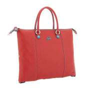 Gabs Borsa Donna trasformabile G3 PLUS L BULL BASIC Shopper Trasformabile Zaino ROSSO FUOCO