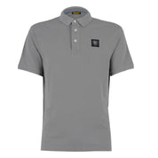 Blauer Polo maglietta Logo Scudo Sul Petto Uomo grigio Alban