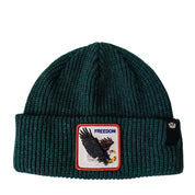 Goorin Bros. Cuffia Beanie 'Freedom Eagle' in Misto Acrilico Verde Prato Unisex